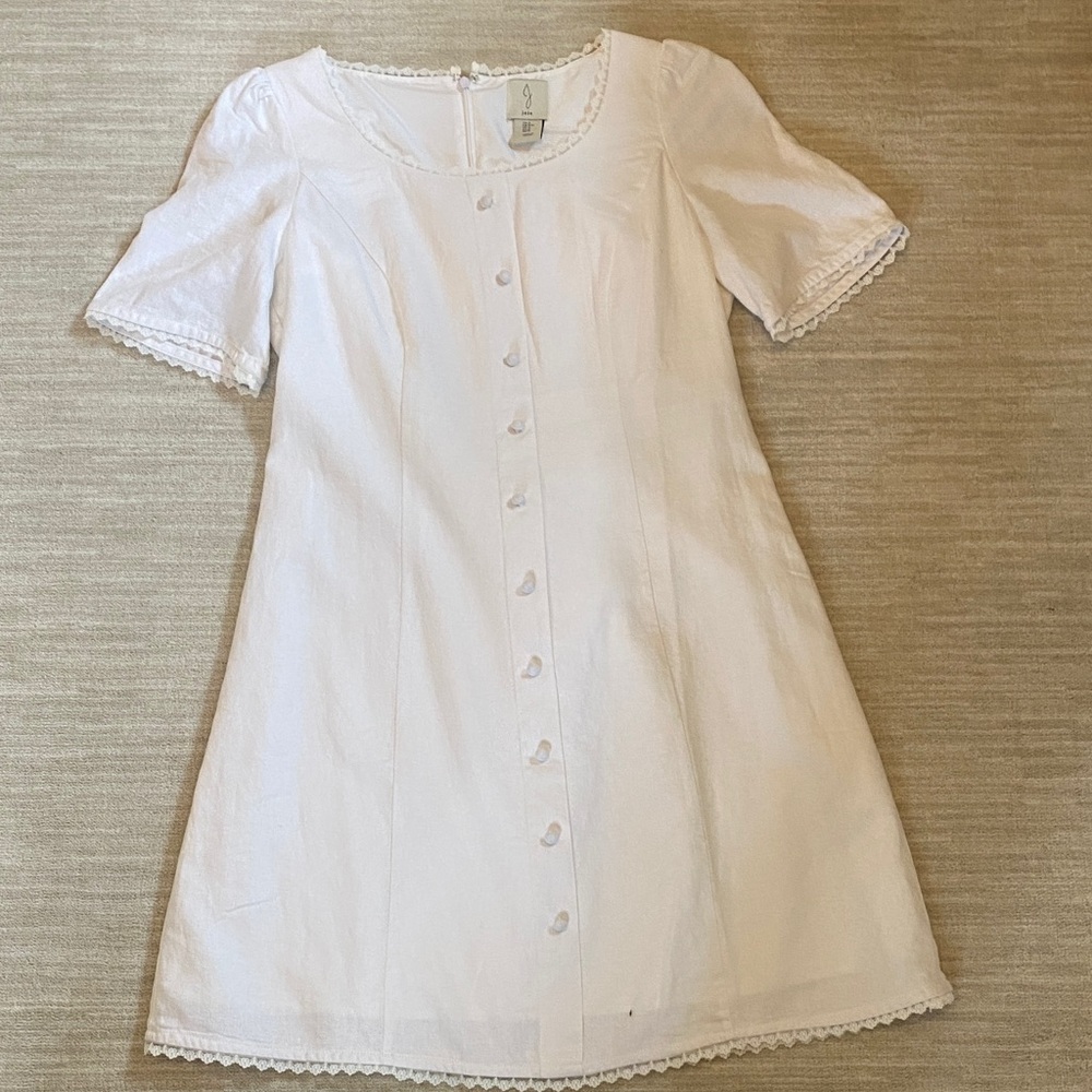 Joie White Mini Dress
